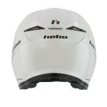 Hebo Zone 5 Monocolor – Casco de trial de moto blanco, ECE 22.06