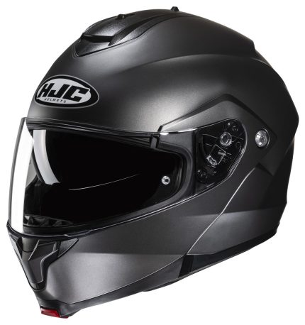 HJC C91N – Casco modular de moto en acabado titanio semi opaco