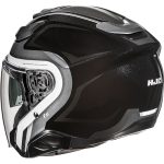 HJC F31 Bask MC5 – Casco jet de moto, ECE 22.06