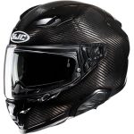 HJC F71 Carbon – Casco integral de moto negro, ECE 22.06