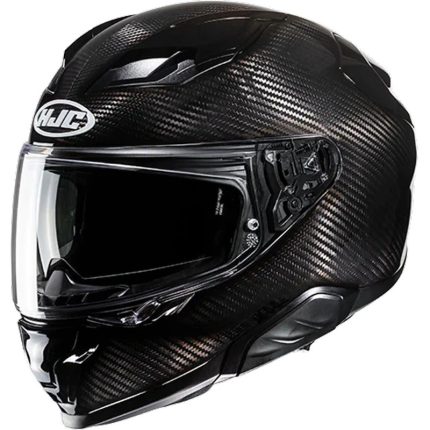 HJC F71 Carbon – Casco integral de moto negro, ECE 22.06
