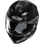 HJC F71 Carbon – Casco integral de moto negro, ECE 22.06