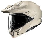 HJC i80 Solid Semi Flat – Casco modular de moto beige arena mate