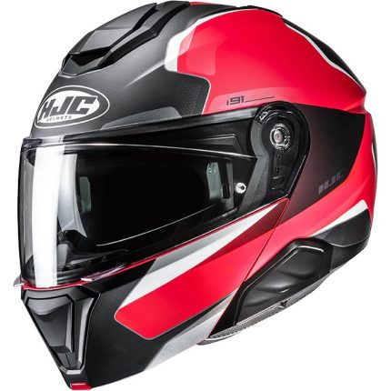 HJC i91 Felio MC1SF – Casco modular de moto, ECE 22.06