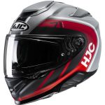 HJC RPHA 71 Mapos MC1SF – Casco integral de moto gris y rojo, ECE 22.06