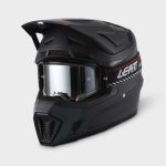 Leatt Moto 7.5 – Kit casco de motocross negro con gafas, ECE 22.06