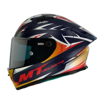 MT KRE+ Carbon Acosta – Casco integral de moto con calota de carbono