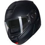 Nolan N90-3 Classico – Casco modular de moto negro mate, ECE 22.06