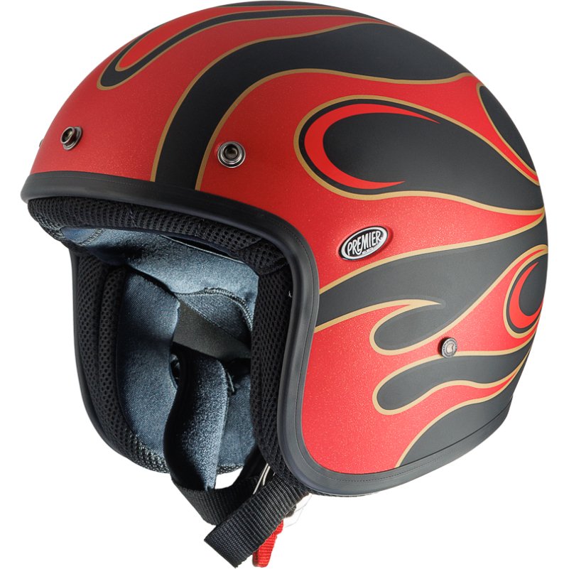 Premier Classic FR 2 BM – Casco jet de moto, ECE 22.06