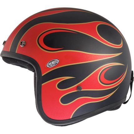 Premier Classic FR 2 BM – Casco jet de moto, ECE 22.06