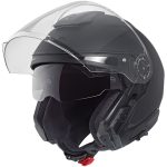 Schuberth J2 – Casco jet de moto negro mate, ECE 22.06