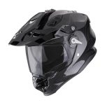 Scorpion ADF-9000 Carbon Air Solid – Casco integral de moto negro