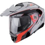 Scorpion ADX-2 Kamps – Casco de enduro negro/gris/rojo para off-road