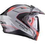 Scorpion ADX-2 Kamps – Casco de enduro negro/gris/rojo para off-road