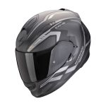 Scorpion Exo-491 Kripta – Casco integral de moto negro mate, ECE 22.05