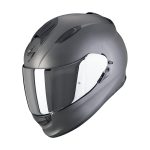 Scorpion EXO-491 Solid – Casco integral de moto antracita mate, ECE 22.06