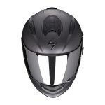 Scorpion EXO-491 Solid – Casco integral de moto antracita mate, ECE 22.06