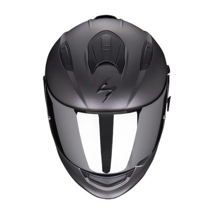 Scorpion EXO-491 Solid – Casco integral de moto antracita mate, ECE 22.06