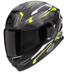 Scorpion EXO-GT SP Air Augusta – Casco integral de moto amarillo/negro mate, ECE 22.06