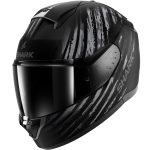 Shark Ridill 2 Assya – Casco integral de moto negro mate/antracita, ECE 22.06