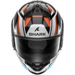 Shark Ridill 2 TLD Apex – Casco integral de moto negro / blanco / azul, ECE 22.06