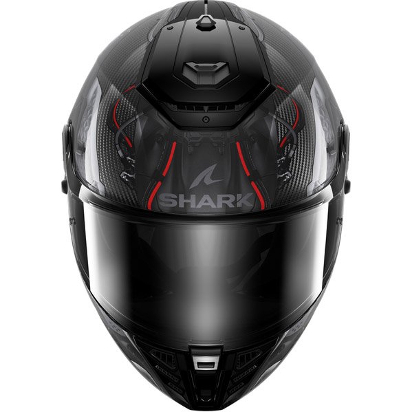 Shark Spartan RS Xbot – Casco integral de moto carbono / antracita, ECE 22.06
