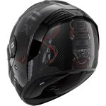 Shark Spartan RS Xbot – Casco integral de moto carbono / antracita, ECE 22.06