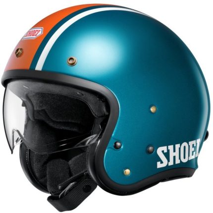 Shoei J·O 2 Aventure TC2 – Casco jet de moto, ECE 22.06
