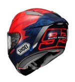 Shoei X-SPR Pro Marquez 7 TC-1 – Casco integral de moto rojo/azul, ECE 22.06